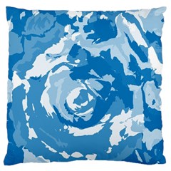 Abstract Art Large Cushion Case (one Side) by ValentinaDesign