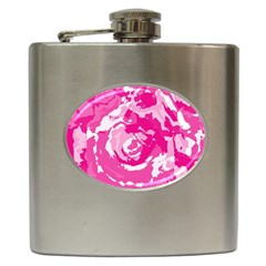 Abstract Art Hip Flask (6 Oz) by ValentinaDesign