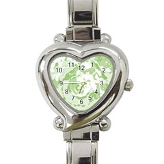 Abstract Art Heart Italian Charm Watch by ValentinaDesign