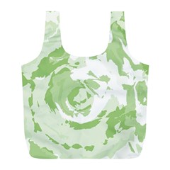 Abstract Art Full Print Recycle Bags (l)  by ValentinaDesign