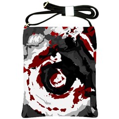 Abstract Art Shoulder Sling Bags by ValentinaDesign