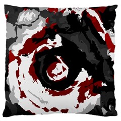 Abstract Art Large Cushion Case (two Sides) by ValentinaDesign