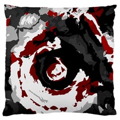 Abstract Art Large Flano Cushion Case (one Side) by ValentinaDesign