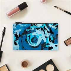 Abstract Art Cosmetic Bag (small)  by ValentinaDesign