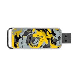 Abstract Art Portable Usb Flash (two Sides) by ValentinaDesign