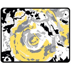 Abstract art Fleece Blanket (Medium) 