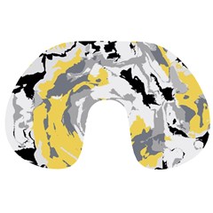 Abstract Art Travel Neck Pillows by ValentinaDesign