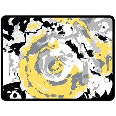 Abstract art Double Sided Fleece Blanket (Large) 