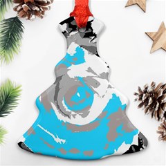 Abstract Art Christmas Tree Ornament (two Sides) by ValentinaDesign