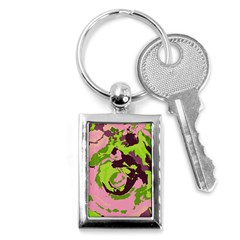 Abstract Art Key Chains (rectangle)  by ValentinaDesign