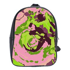 Abstract Art School Bags(large)  by ValentinaDesign