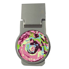 Abstract Art Money Clips (round)  by ValentinaDesign