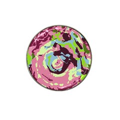 Abstract Art Hat Clip Ball Marker (4 Pack) by ValentinaDesign