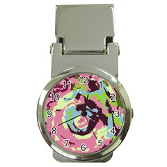 Abstract Art Money Clip Watches by ValentinaDesign