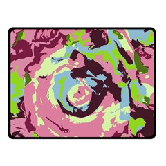 Abstract Art Fleece Blanket (small) by ValentinaDesign