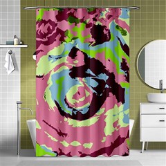 Abstract Art Shower Curtain 48  X 72  (small)  by ValentinaDesign