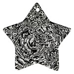 Abstract art Star Ornament (Two Sides) Front