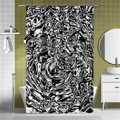 Abstract Art Shower Curtain 48  X 72  (small)  by ValentinaDesign