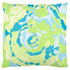 Abstract Art Large Cushion Case (two Sides) by ValentinaDesign