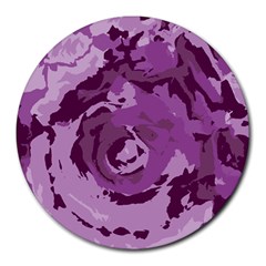 Abstract Art Round Mousepads by ValentinaDesign