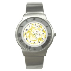 Abstract Art Stainless Steel Watch