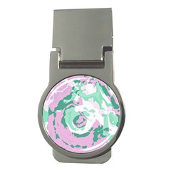 Abstract Art Money Clips (round)  by ValentinaDesign