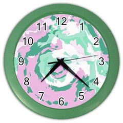 Abstract Art Color Wall Clocks by ValentinaDesign