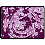 Abstract art Fleece Blanket (Large)  80 x60  Blanket Front