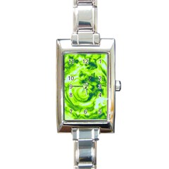 Abstract Art Rectangle Italian Charm Watch by ValentinaDesign