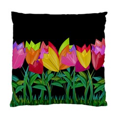 Tulips Standard Cushion Case (two Sides) by ValentinaDesign