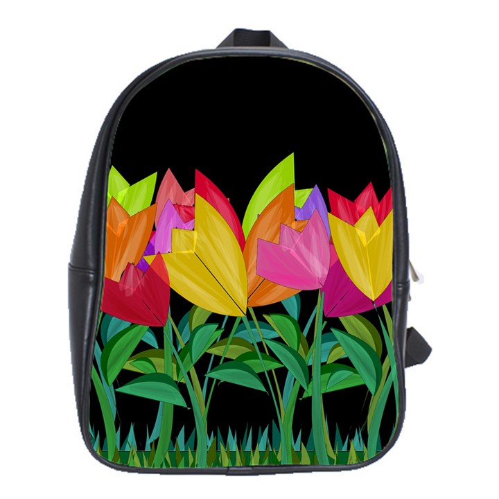 Tulips School Bags (XL) 