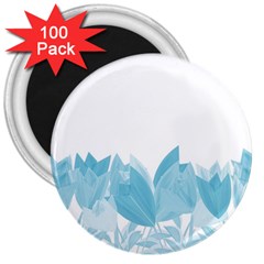 Tulips 3  Magnets (100 pack)