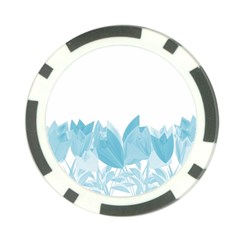 Tulips Poker Chip Card Guard (10 pack)