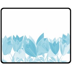 Tulips Fleece Blanket (Medium) 