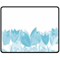 Tulips Double Sided Fleece Blanket (Medium) 