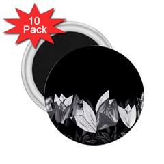 Tulips 2 25  Magnets (10 Pack)  by ValentinaDesign