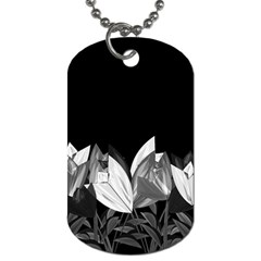 Tulips Dog Tag (two Sides)