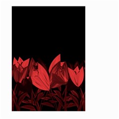 Tulips Large Garden Flag (two Sides) by ValentinaDesign