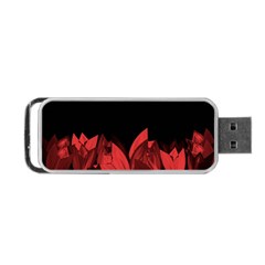 Tulips Portable Usb Flash (one Side) by ValentinaDesign