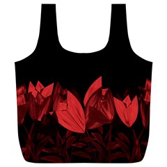 Tulips Full Print Recycle Bags (l)  by ValentinaDesign