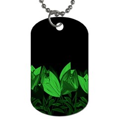 Tulips Dog Tag (two Sides)