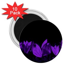 Tulips 2 25  Magnets (10 Pack)  by ValentinaDesign