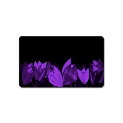 Tulips Magnet (name Card) by ValentinaDesign