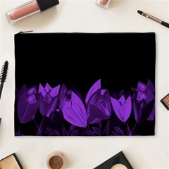 Tulips Cosmetic Bag (xl) by ValentinaDesign