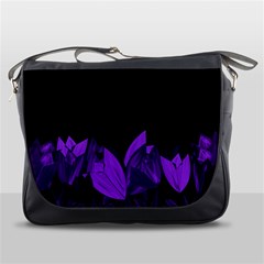 Tulips Messenger Bags by ValentinaDesign