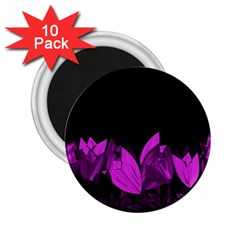 Tulips 2 25  Magnets (10 Pack)  by ValentinaDesign