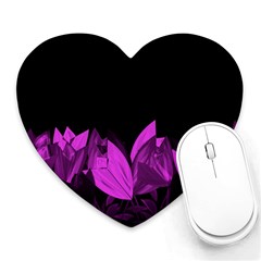 Tulips Heart Mousepads by ValentinaDesign