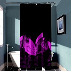 Tulips Shower Curtain 36  X 72  (stall)  by ValentinaDesign