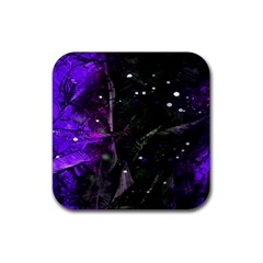 Abstract Design Rubber Coaster (square)  by ValentinaDesign