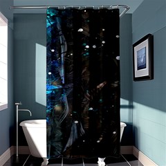 Abstract Design Shower Curtain 36  X 72  (stall)  by ValentinaDesign